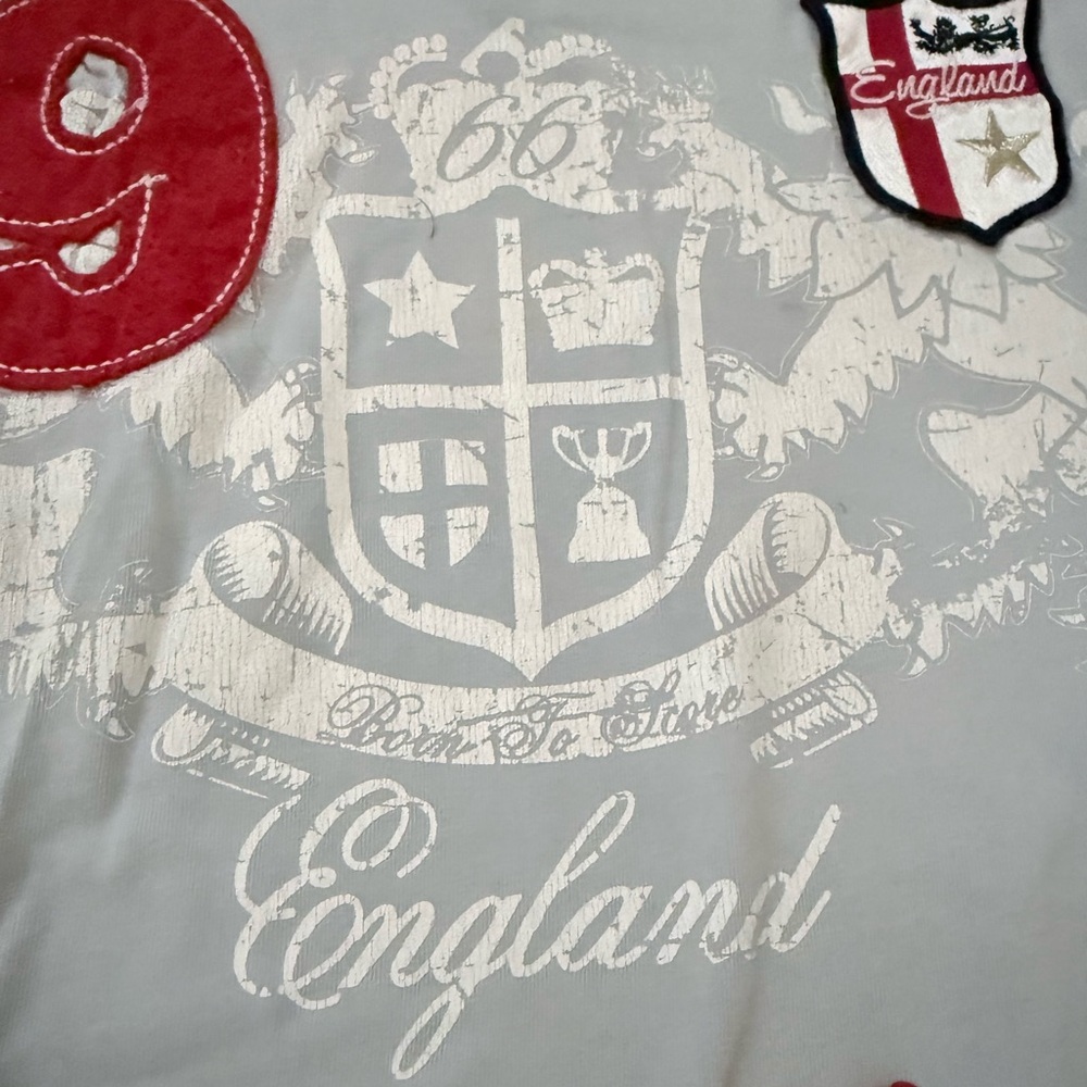 Kids England Graphic Soccer Jersey - Picture 2 of 7